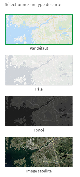 Le but de cette image est de montrer les différents types de carte