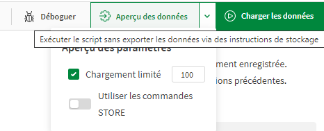 Chargement limité et désactivation des instruction de stockage